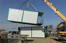 彩鋼吊裝式活動房