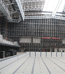 滕州全民健身游泳館鋼結構工程案例