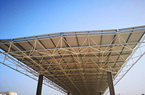 抽空三角錐網架